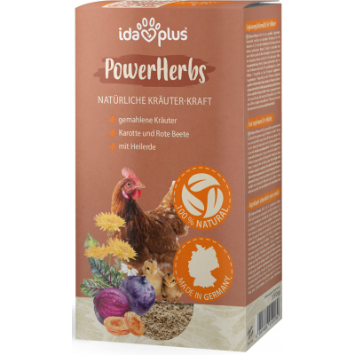 IdaPlus PowerHerbs takarmánykiegészítő szárnyasoknak, 150 g